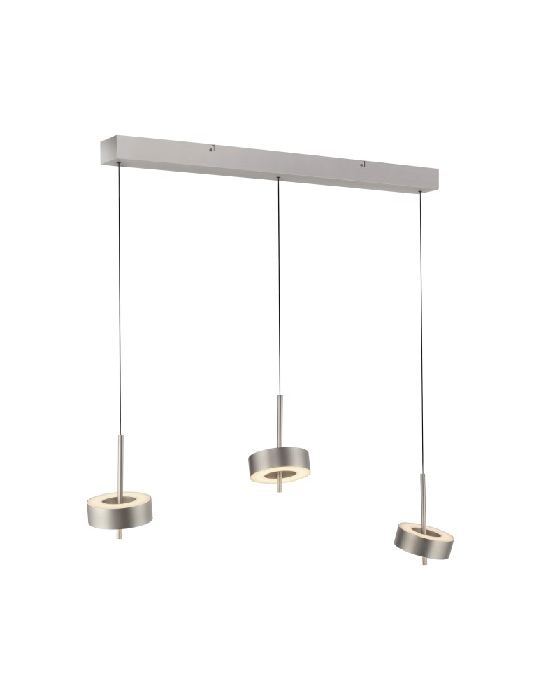 Paul Neuhaus Q-Rotate Lampa Wisząca Aluminium 2248-95