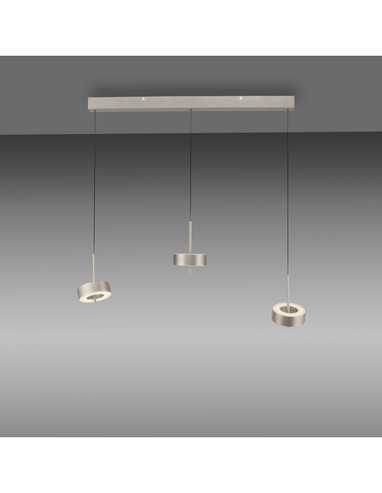 Paul Neuhaus Q-Rotate Lampa Wisząca Aluminium 2248-95