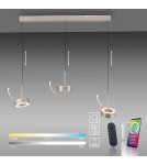 Paul Neuhaus Q-Rotate Lampa Wisząca Aluminium 2248-95
