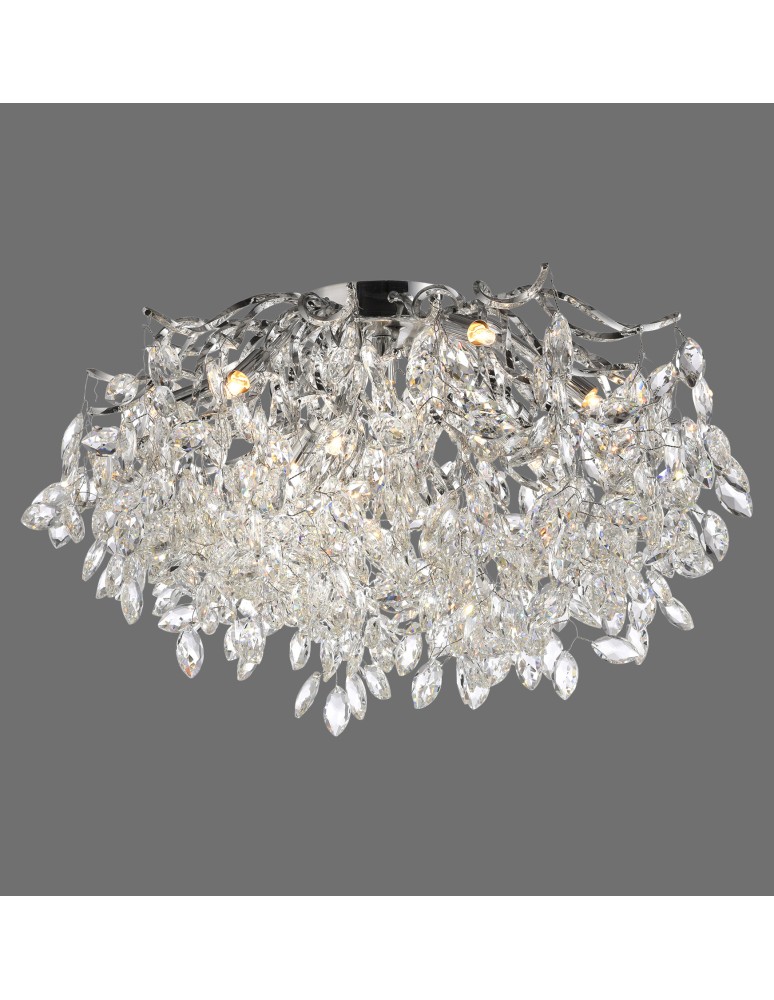 Paul Neuhaus Ricicle Lampa Sufitowa Chrom 6053-17