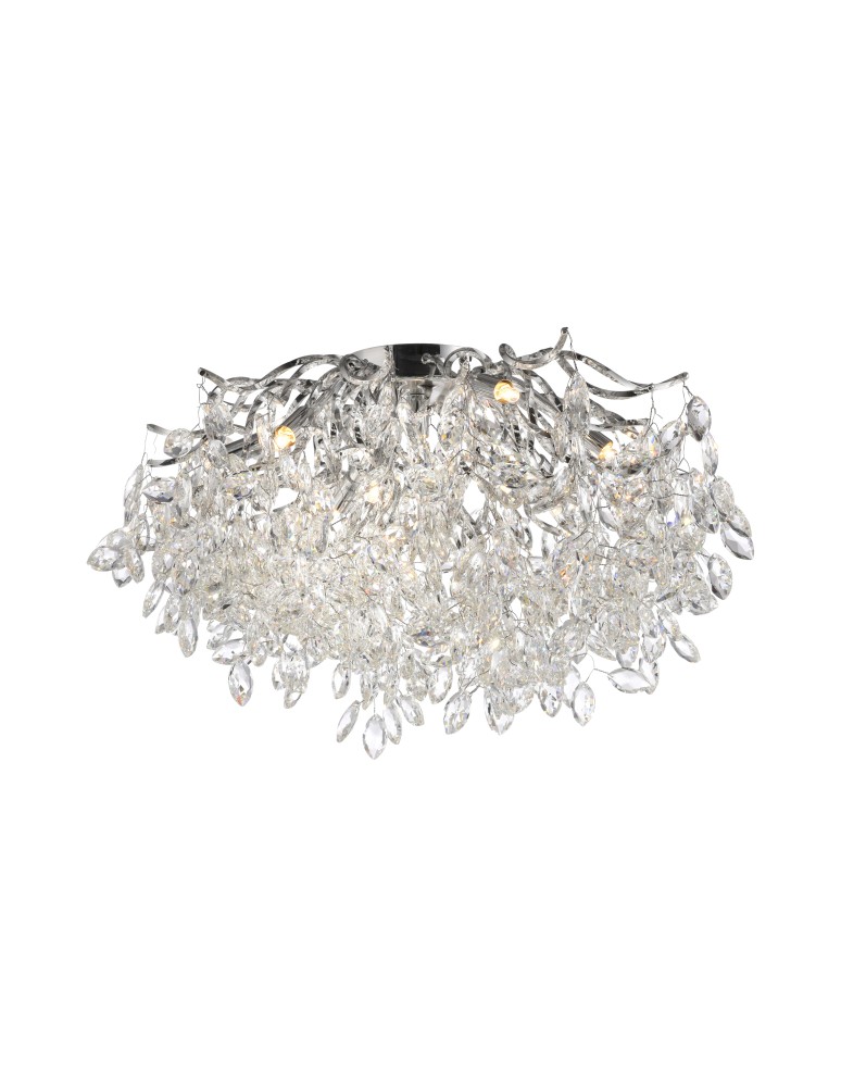 Paul Neuhaus Ricicle Lampa Sufitowa Chrom 6053-17