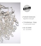 Paul Neuhaus Ricicle Lampa Sufitowa Chrom 6053-17