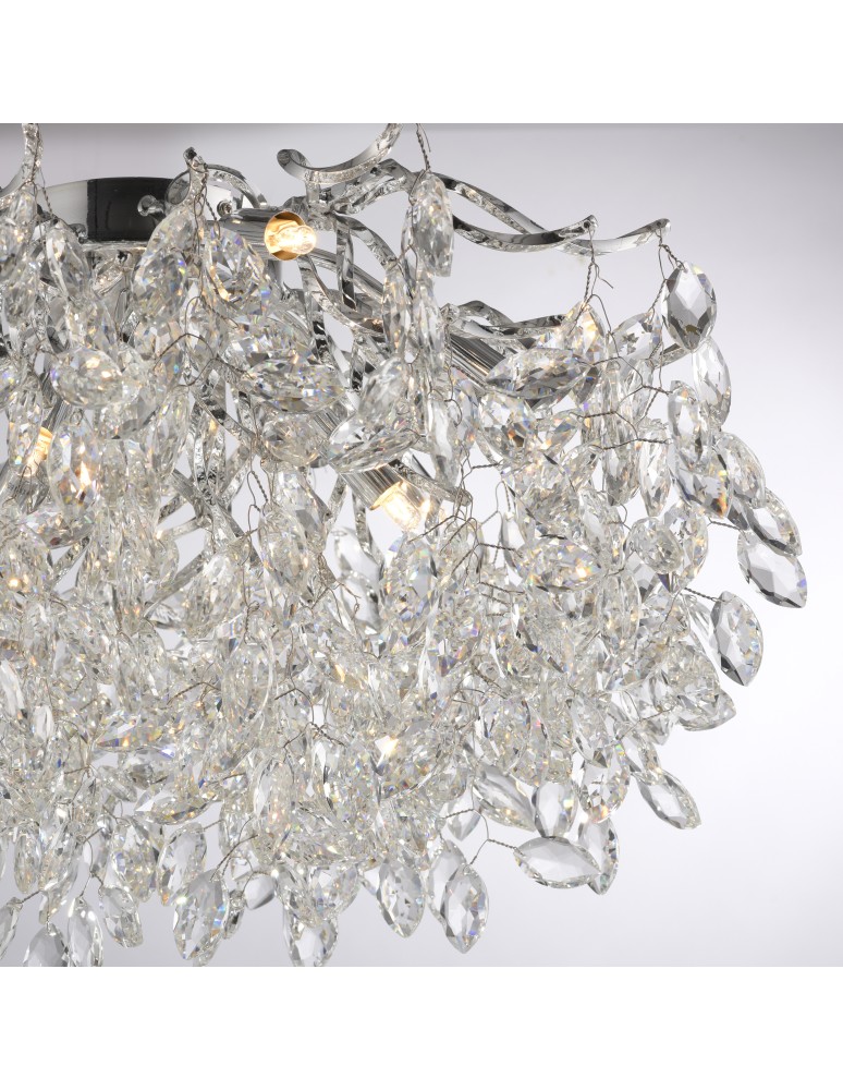 Paul Neuhaus Ricicle Lampa Sufitowa Chrom 6053-17