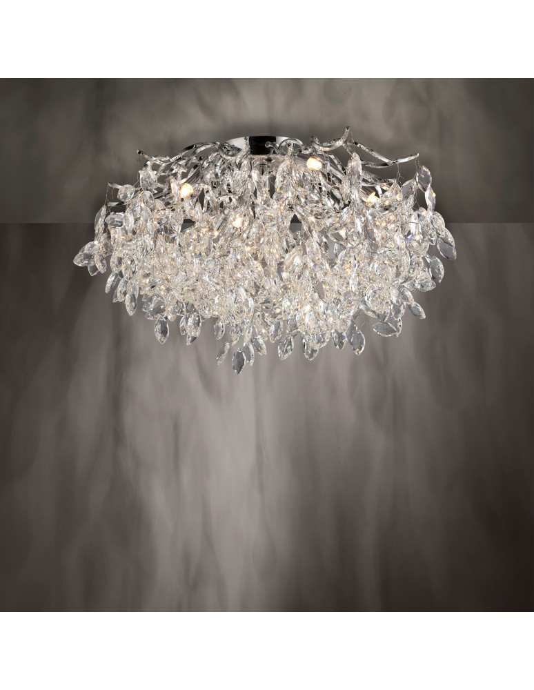 Paul Neuhaus Ricicle Lampa Sufitowa Chrom 6053-17
