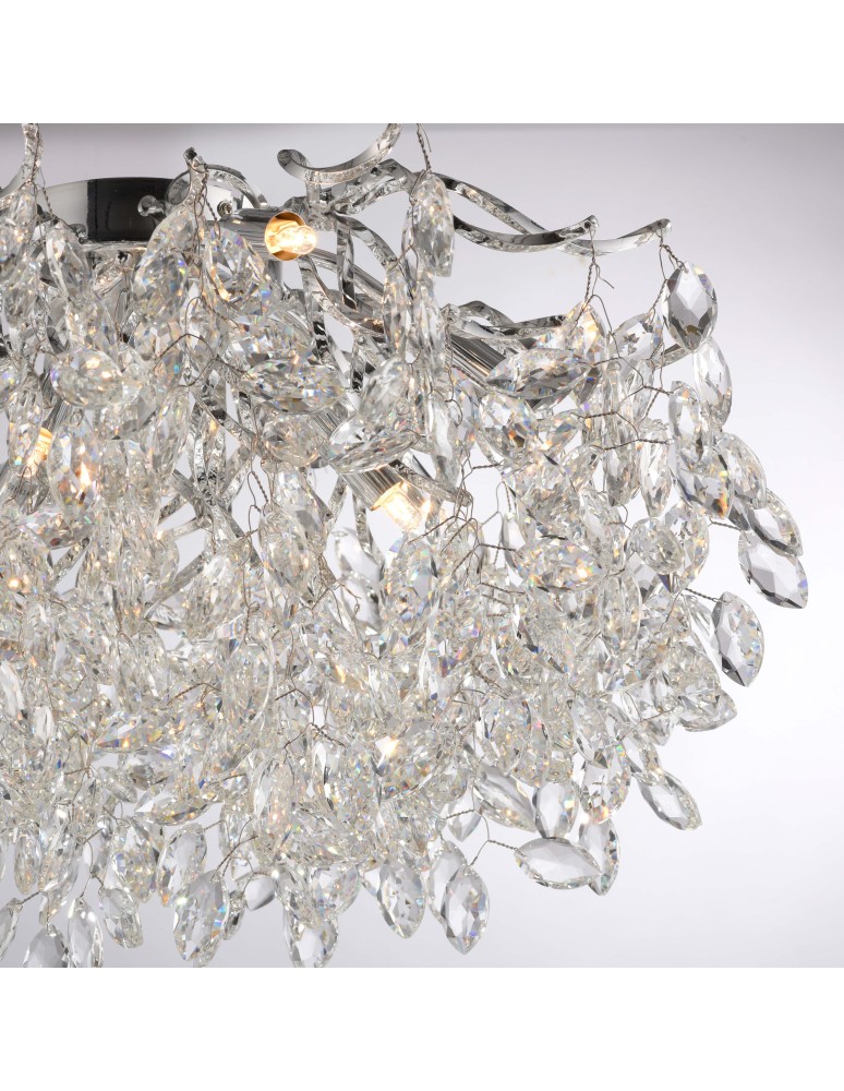Paul Neuhaus Ricicle Lampa Sufitowa Chrom 6053-17