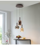 Paul Neuhaus Irides Lampa Wisząca Multikolor 2679-70