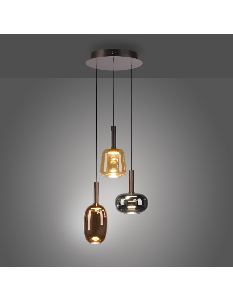 Paul Neuhaus Irides Lampa Wisząca Multikolor 2679-70
