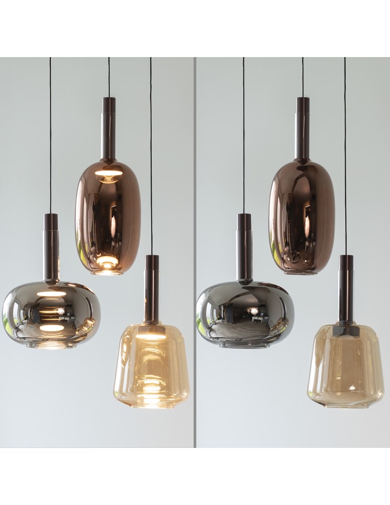 Paul Neuhaus Irides Lampa Wisząca Multikolor 2679-70