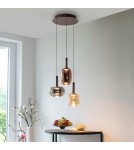 Paul Neuhaus Irides Lampa Wisząca Multikolor 2679-70