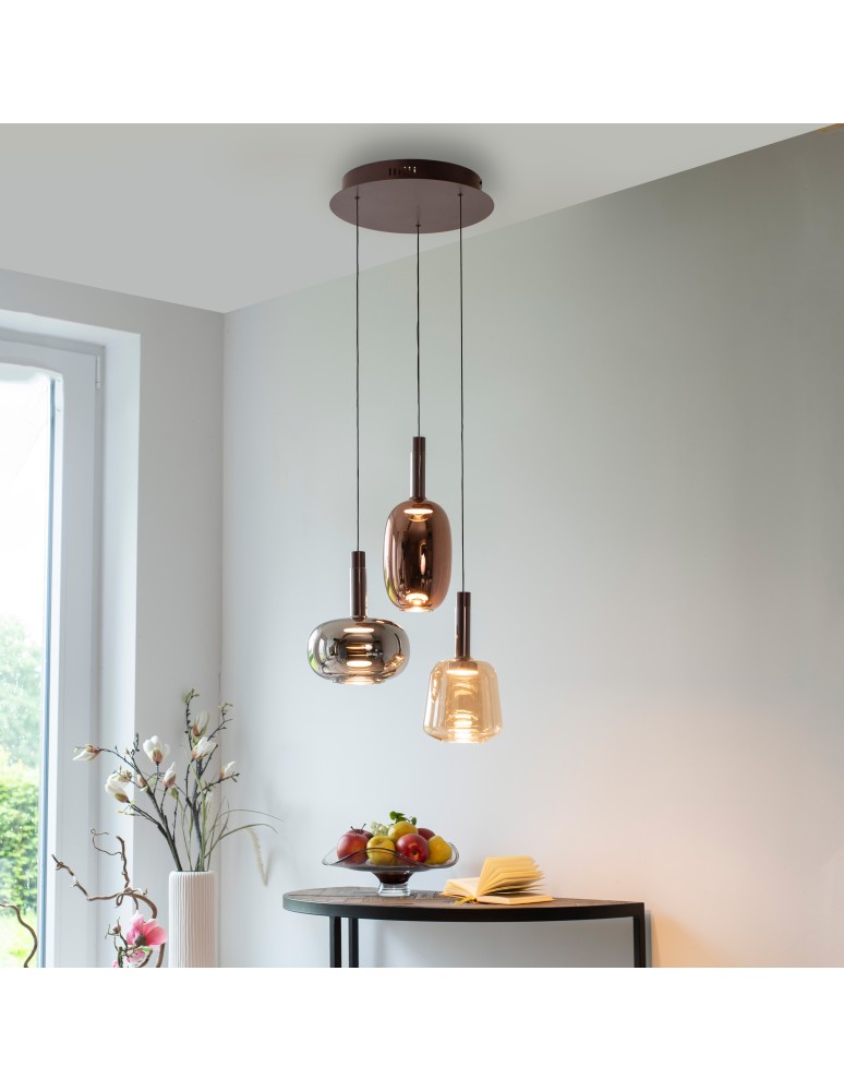 Paul Neuhaus Irides Lampa Wisząca Multikolor 2679-70