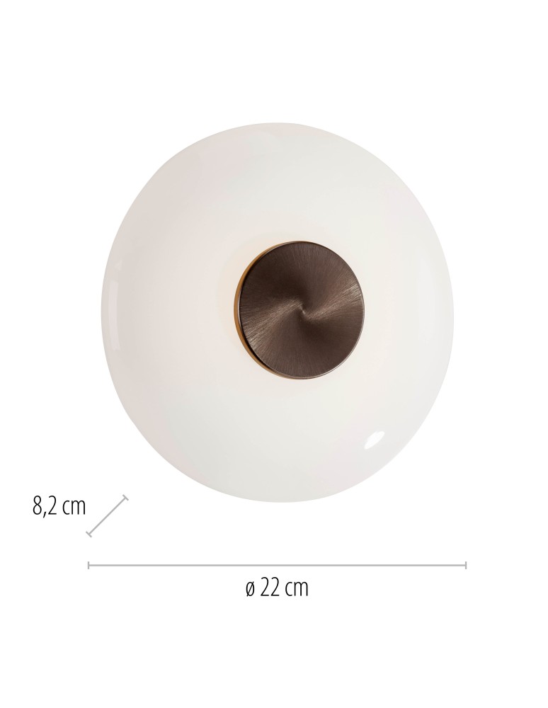 Paul Neuhaus Pure Vitrum Kinkiet/Sufitowa 6082-34
