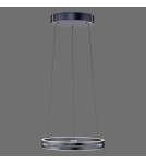 Paul Neuhaus Pure E-Loop Lampa Wisząca Szary 2550-15