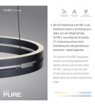 Paul Neuhaus Pure E-Loop Lampa Wisząca Szary 2550-15