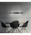 Paul Neuhaus Pure E-Loop Lampa Wisząca Szary 2550-15