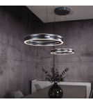 Paul Neuhaus Pure E-Loop Lampa Wisząca Szary 2550-15