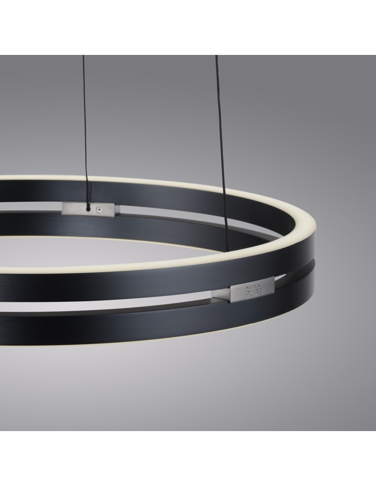 Paul Neuhaus Pure E-Loop Lampa Wisząca Szary 2550-15