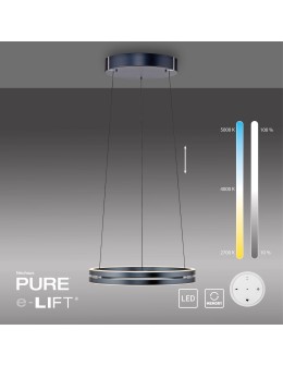 Paul Neuhaus Pure E-Loop Lampa Wisząca Szary 2550-15 - product 2