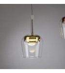 Paul Neuhaus Q-Kon Lampa Wisząca Złoty 2741-12