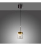 Paul Neuhaus Q-Kon Lampa Wisząca Złoty 2741-12