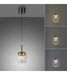 Paul Neuhaus Q-Kon Lampa Wisząca Złoty 2741-12