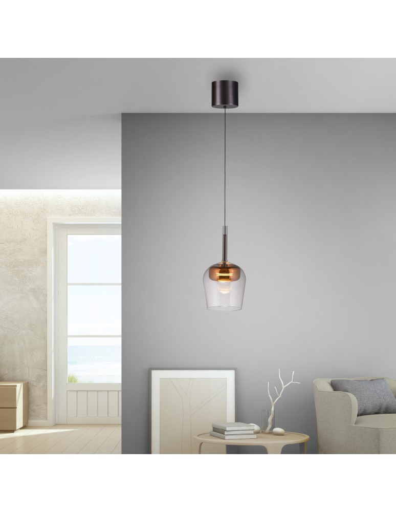 Paul Neuhaus Q-Kon Lampa Wisząca Miedziany 2741-20