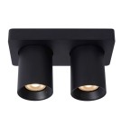 Spotlight ceiling lamps - Lucide NIGEL Ceiling 2xGU10 black 09929/10/30 - product 1