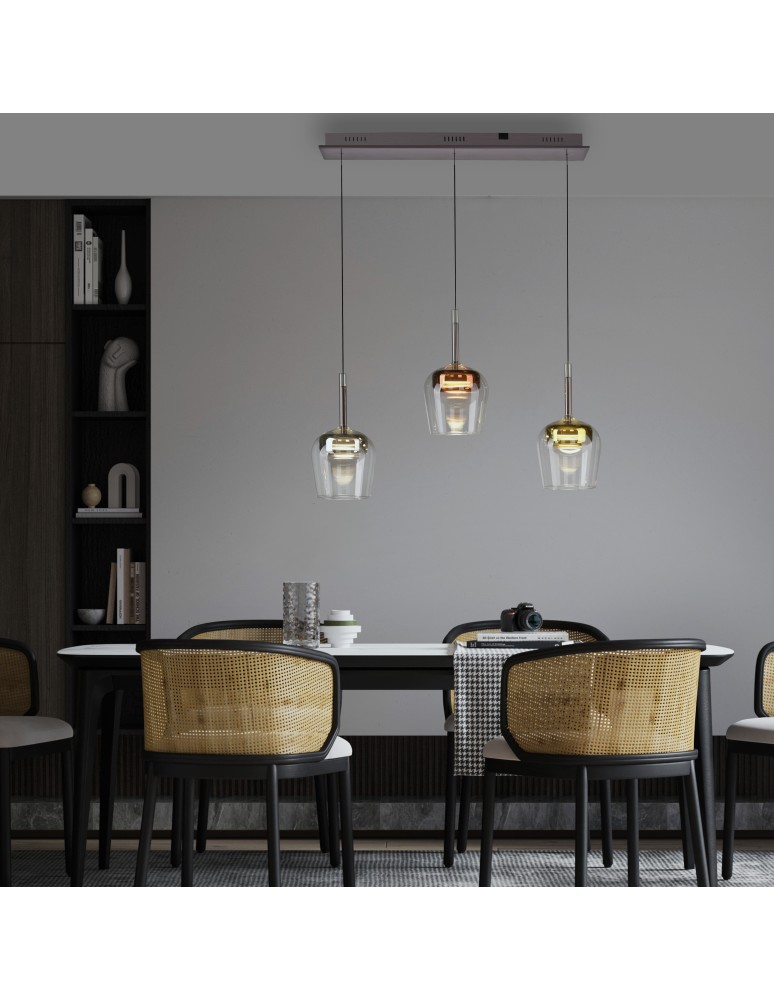 Paul Neuhaus Q-Kon Lampa Wisząca Multikolor 2742-70