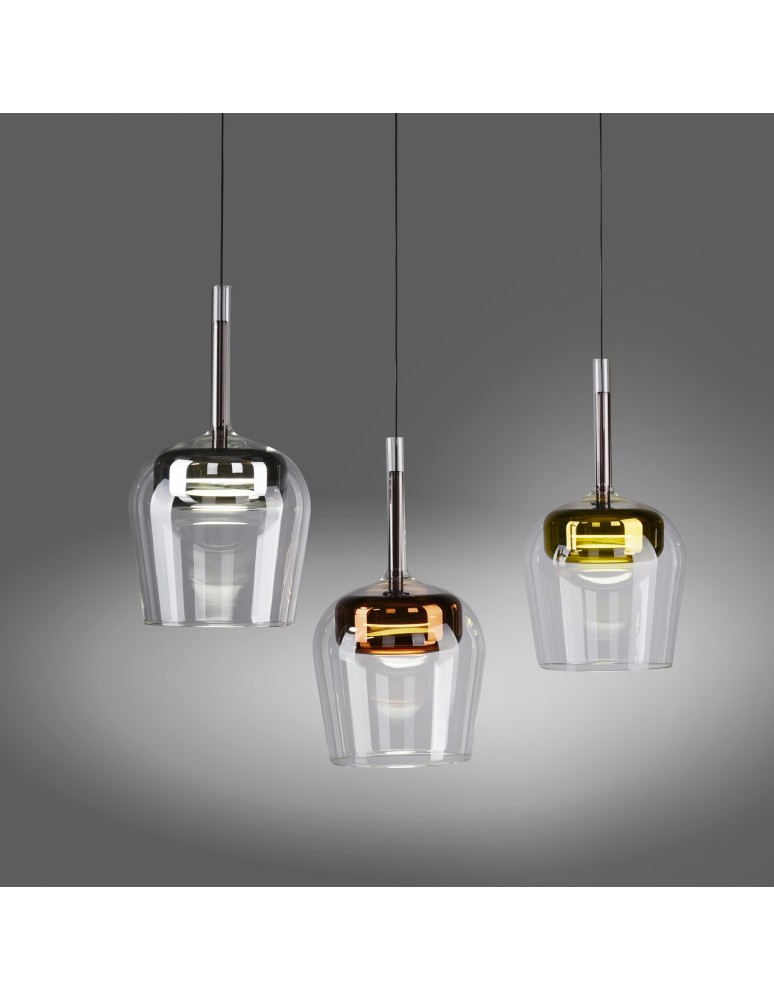 Paul Neuhaus Q-Kon Lampa Wisząca Multikolor 2742-70