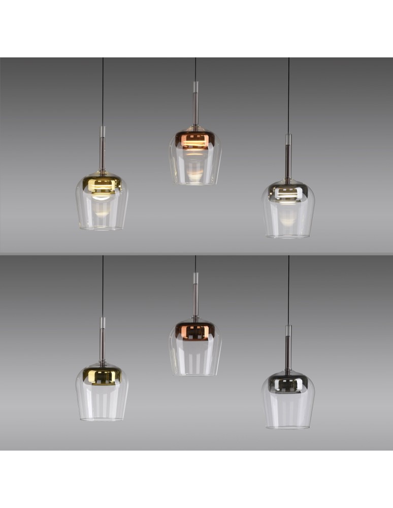 Paul Neuhaus Q-Kon Lampa Wisząca Multikolor 2742-70