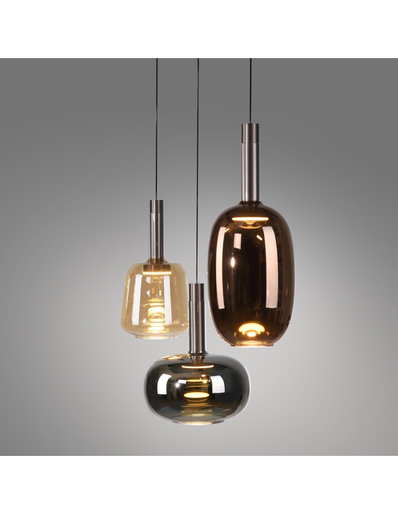 Paul Neuhaus Irides Lampa Wisząca Multikolor 2680-70