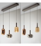 Paul Neuhaus Irides Lampa Wisząca Multikolor 2680-70