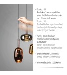 Paul Neuhaus Irides Lampa Wisząca Multikolor 2681-70