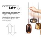 Paul Neuhaus Irides Lampa Wisząca Multikolor 2681-70