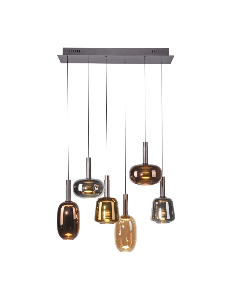 Paul Neuhaus Irides Lampa Wisząca Multikolor 2681-70