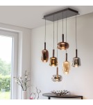 Paul Neuhaus Irides Lampa Wisząca Multikolor 2681-70