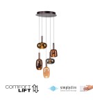 Paul Neuhaus Irides Lampa Wisząca Multikolor 2682-70