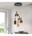 Paul Neuhaus Irides Lampa Wisząca Multikolor 2682-70