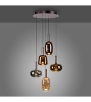 Paul Neuhaus Irides Lampa Wisząca Multikolor 2682-70