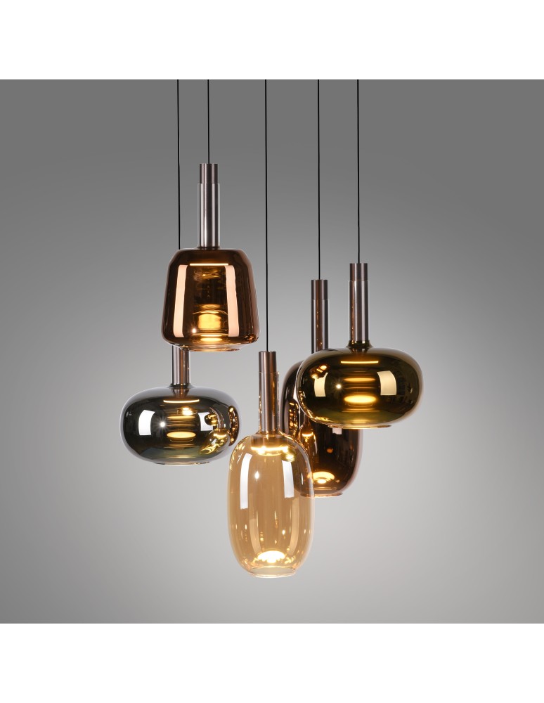 Paul Neuhaus Irides Lampa Wisząca Multikolor 2682-70