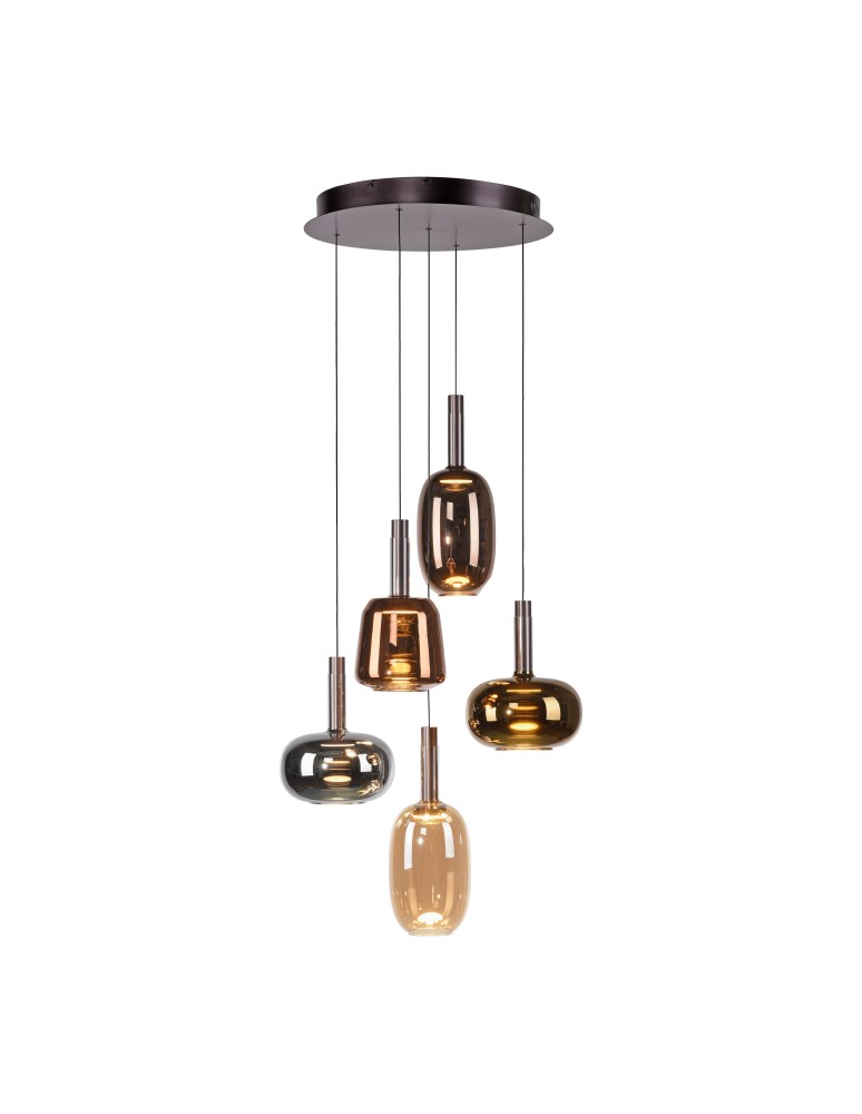Paul Neuhaus Irides Lampa Wisząca Multikolor 2682-70