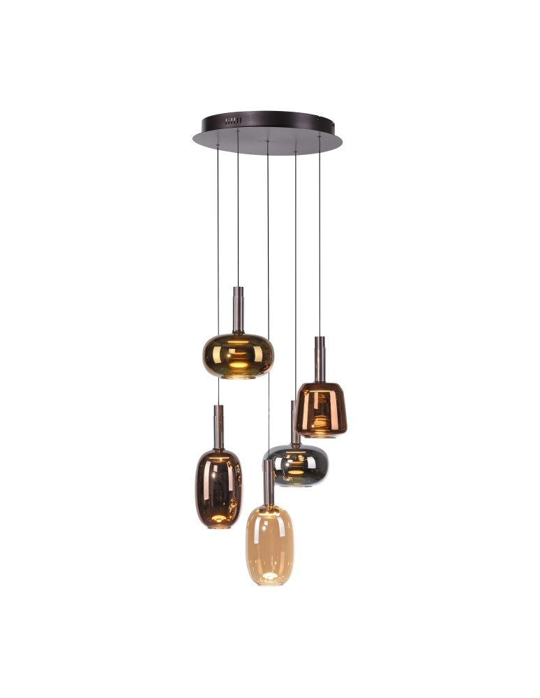 Paul Neuhaus Irides Lampa Wisząca Multikolor 2682-70