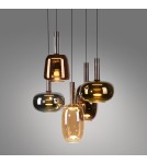 Paul Neuhaus Irides Lampa Wisząca Multikolor 2682-70