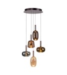 Paul Neuhaus Irides Lampa Wisząca Multikolor 2682-70