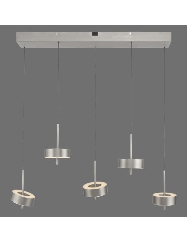 Paul Neuhaus Q-Rotate Lampa Wisząca Aluminium 2249-95