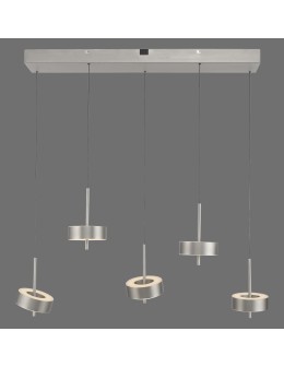 Paul Neuhaus Q-Rotate Lampa Wisząca Aluminium 2249-95