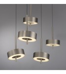 Paul Neuhaus Q-Rotate Lampa Wisząca Aluminium 2249-95