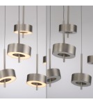 Paul Neuhaus Q-Rotate Lampa Wisząca Aluminium 2249-95