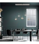 Paul Neuhaus Q-Rotate Lampa Wisząca Aluminium 2249-95