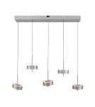 Paul Neuhaus Q-Rotate Lampa Wisząca Aluminium 2249-95