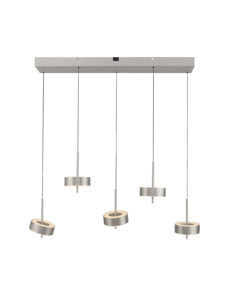 Paul Neuhaus Q-Rotate Lampa Wisząca Aluminium 2249-95
